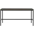 Produktbild: Muuto Base Stehtisch, 190 x 85 cm, höhe 95 cm, schwarz linoleum / schwarz
