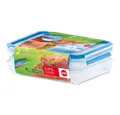 Produktbild: Emsa Frischhaltedose Clip & Close Aufschnittbox Set 2 x 0.6 L, Kunststoff, (2-tlg)
