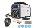 Produktbild: STAHLWERK Inverterschweißgerät Schweißgerät ARC 200 MD Digital - DC MMA, 30 - 200 A, Packung}, 8-tlg., Vollausstattung, Vollausstattung E-Hand, Lift-TIG Inverter mit 200 Ampere