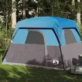 Produktbild: vidaXL Campingzelt 4 Personen Blau Wasserdicht