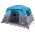 Produktbild: vidaXL Campingzelt 4 Personen Blau Wasserdicht - Blau