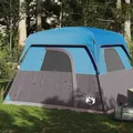 Produktbild: Campingzelt 4 Personen Blau Wasserdicht