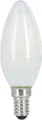 Produktbild: LED-Filament, E14, 470lm ersetzt 40W, Kerzenlampe, matt, Warmweiß, dim