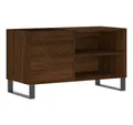 Produktbild: vidaXL Media-Regal Plattenschrank Braun Eichen-Optik 85x38x48 cm Holzwerkstoff, 1-tlg.