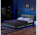 Produktbild: HOME DELUXE Bett LED Bett ASTEROID (Set, 2-tlg., Bettkasten und Lattenrost)