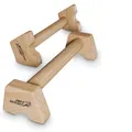 Produktbild: Liegestützgriffe Gr. L Parallettes Griffe Holz Armtrainer Trainingsgerät B-WARE