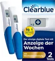 Produktbild: 2 x Clearblue Schwangerschaftstest Frühtest digital, Pregnancy , Periode