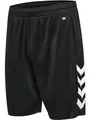 Produktbild: hummel Core XK Poly Shorts, Schnelltrocknende Herren Sportshorts, Verstellbarer Kordelzug im Hosenbund, BEECOOL-Stofftechnologie, Normale Passform, Gym & Sports Wear (1er Pack)