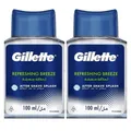 Produktbild: Gillette After Shave Splash Refreshing Breeze 2 x 100 ml für Männer