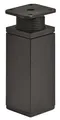 Produktbild: Hettich Möbelfuß 4,0 x 10 - 11,5 cm Stahl schwarz - 1 Stück