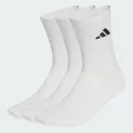 Produktbild: adidas Unisex Cushioned Sportswear Crew Socks 3 Pair Pack, white/white/black, 37-40