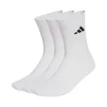 Produktbild: Skarpety adidas Cushioned Sportswear Crew 3P białe JZ0530 37-39
