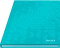 Produktbild: Notizbuch Leitz WOW, Format A5, 80 linierte Blatt, Hardcover-Einband, FSC®-zertifiziert, eisblau 666470