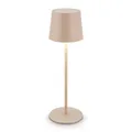 Produktbild: Briloner Beige LED Wiederaufladbar Tischlampe Nacht Bett Dimmbar Kabellos Licht