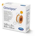 Produktbild: OMNIPOR Fixierpflaster Vlies 1,25 cmx5 m 1 St