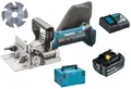 Produktbild: Makita DPJ180Z Akku-Nutfräse 18V DPJ180 Fräse + 1x Akku 5Ah + Ladege. + Makpac 3