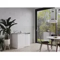 Produktbild: Küche Miniküche Singleküche Küchenzeile Pantry Weiß Levin 100 Cm Respekta