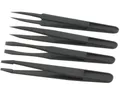Produktbild: Kunststoff Pinzettenset, 4-tlg. - säurebeständig, antistatisch - (PZ84) - NEU