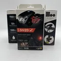 Produktbild: Heitech LED Fahrradbeleuchtung Set StVZO Batteriebetrieben Cree LED Bike 150B