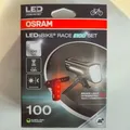 Produktbild: 100 Lux Akku USB Lampen Set OSRAM mit Bremslicht Fahrrad E-Bike Pedelc Leuchten
