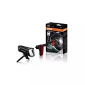 Produktbild: OSRAM Akku-Fahrradlampen-Set LED 100LUX USB Rücklicht mit Bremslichtfunktion