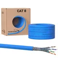 Produktbild: Redstar24 CAT8 Verlegekabel 50m LAN S/FTP LSZH 40Gbit/s Halogenfrei
