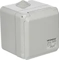 Produktbild: Mennekes CEE-Wandsteckdose 4105 | 16A 5-polig 400V IP44 | Aufputz Cepex | Uhrzeitstellung 6h | RAL 7035 lichtgrau