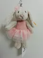 Produktbild: Steiff Hoppie Baletthase Anhänger 112614 Ballett Hase 16cm rosa Schlüsselanhänge