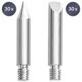 Produktbild: Ersatz-lötspitzen Für Digitale Lötstation Psis 10-230v (60 Stück) - Trotec