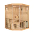 Produktbild: Indoorsauna Sauna Traditionelle Sauna SKYLINE Sicherheitsglas inkl. Ofen
