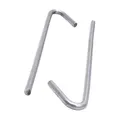 Produktbild: PROTEKTOR Abhängedraht mit Haken für Abhänger Trockenbau 100 Stück, 125mm Silber Zubehör Deckenprofile, Made in Germany