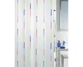 Produktbild: Duschvorhang spirella Dario multicolor Textil 180 x 200 cm