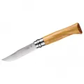 Produktbild: Opinel - Messer No 08 Olivenholz - Messer grün