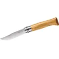Produktbild: Opinel No 8 - Taschenmesser mit 8,5 cm Sandvikstahlklinge und Olivenholzgriff