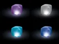 Produktbild: Intex LED-Schwimmleuchte Licht-Würfel für Garten und Pool 28694