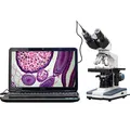 Produktbild: AmScope B120C-E1 40X-2500X LED Digitales Binokular-Verbundmikroskop mit 3D-Bühne und 1.3 MP USB-Kamera