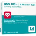Produktbild: ASS 100 - 1 A Pharma TAH Tabletten 100 St