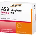 Produktbild: ASS-ratiopharm 100 mg TAH Tabletten 100 St
