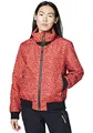 Produktbild: Chiemsee Damen Jacke im angesagten Blouson-Schnitt und All-Over-Print, Red/Dark Red AO, M, 1061702