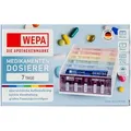 Produktbild: Wepa 7 Tage Regenbogen/UV-Schutz+ Medikamentenbox 
