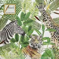 Produktbild: Ambiente Papierservietten - Servietten Lunch / Party / ca. 33x33cm Safari - Ideal Als Geschenk Und Tisch-Deko