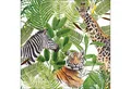 Produktbild: Ambiente Luxury Paper Products Papierserviette, Servietten Papier 33x33cm 3-lagig mit exotischem Tiermotiv 20 Stk.