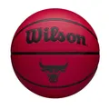 Produktbild: Basketball Unisex, Wilson NBA Team Tribute Solid Chicago Bulls Ball, Rot