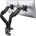 Produktbild: Monitorhalterung 2 Monitore VESA 75 100 360 Drehbar