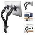 Produktbild: Monitorhalterung 2 Monitore VESA 75 100 360 Drehbar