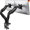 Produktbild: Monitorhalterung 2 Monitore VESA 75 100 360 Drehbar