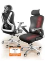 Produktbild: CLOUVOU PowerSeat Bürostuhl Ergonomisch [TESTSIEGER] Schreibtischstuhl 100% individuell einstellbar | Büro Stuhl & Gaming Stuhl | Computerstuhl Home Office Chair Ergonomic | Drehstuhl 200 kg
