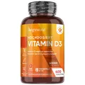 Produktbild: Vitamin 4000 IE - 400 Tabletten 1 Tablette alle 4 Tage - Sonnenvitamin - Frei...
