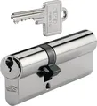 Produktbild: BKS Profil-Doppelzylinder PZ 8812 DIN 18252 Kl. P 2 Länge A 31mm Länge B 31mm massiv Messing - B 8812 0014