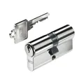 Produktbild: BKS Einbaudoppelzylinder PZ88 31/31 mm verschiedensperrend Messing vernickelt